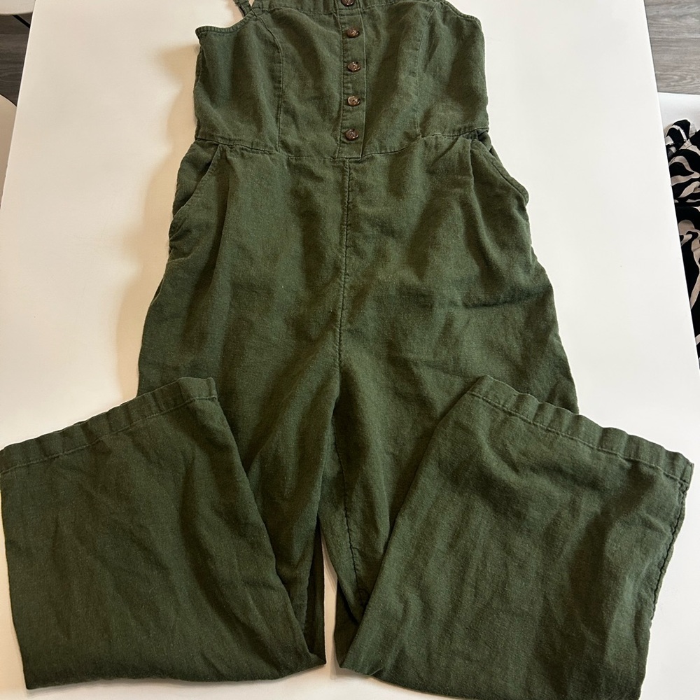 Olive Green Jumpsuit